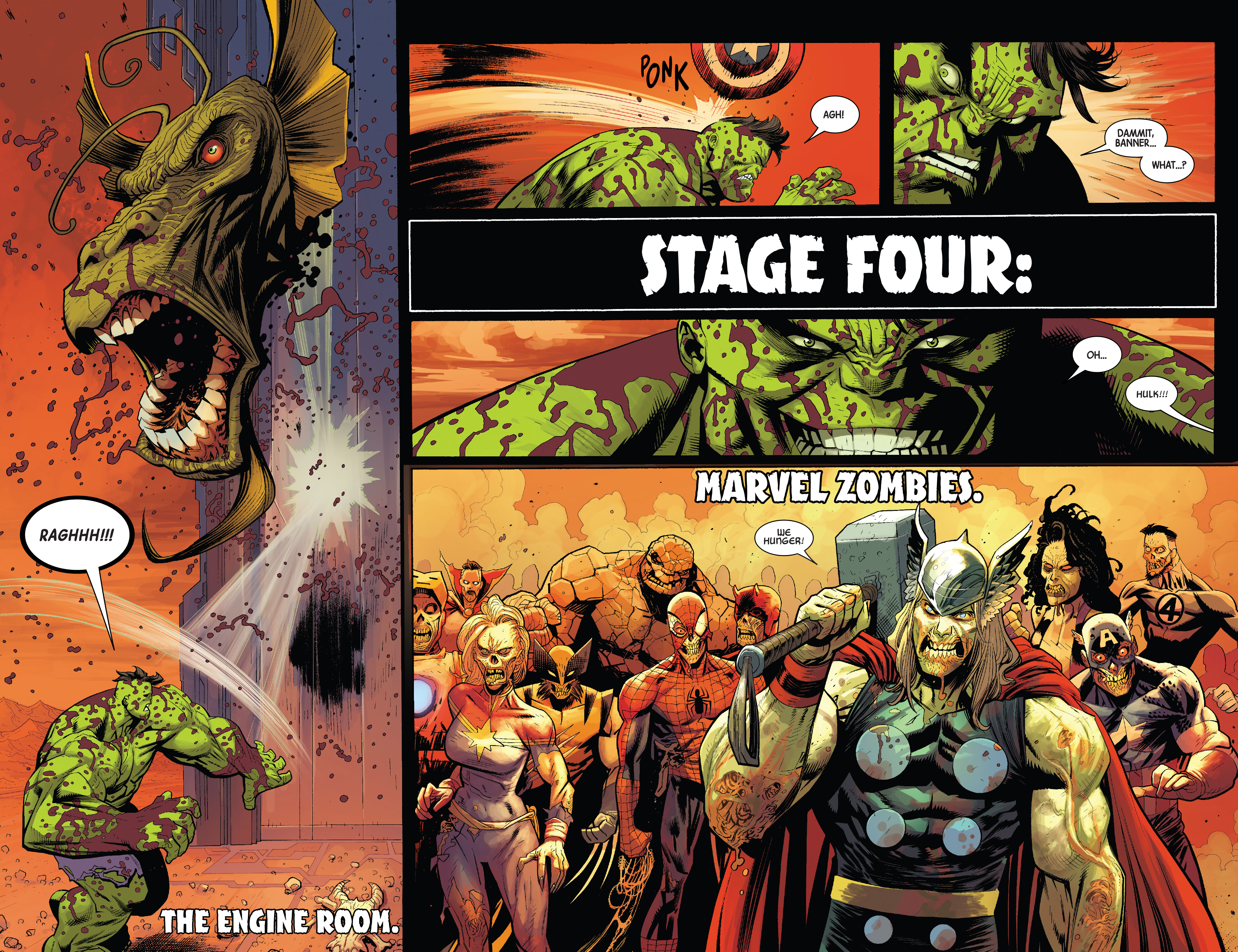 Cates, Donny; Ottley, Ryan; Martin, Frank; Petit, Cory; Moss, Wilson. Hulk #4. Marvel Comics. 2022.